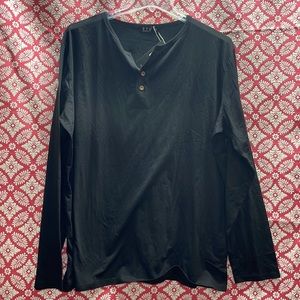 Long sleeve Henley top